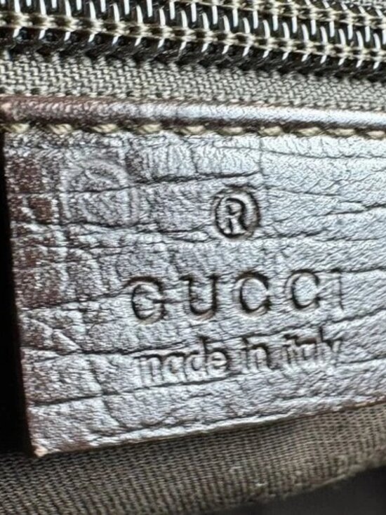 Auth GUCCI GG Supreme Backpack Brown PVC - z8263 main image 13